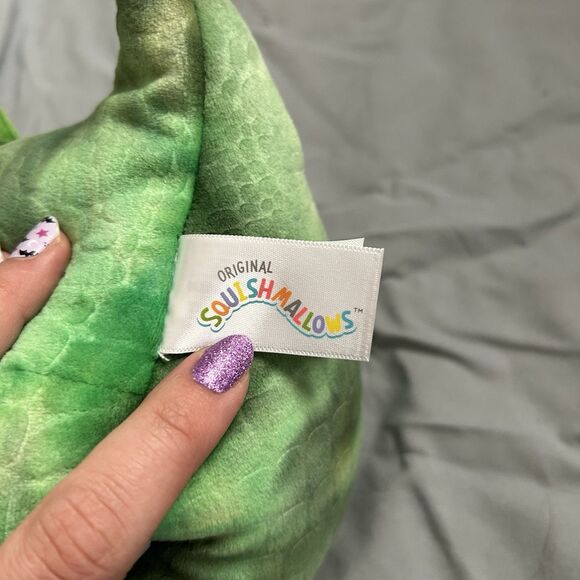 Squishmallows Archer The Alligator 8" Plush Stackables Textured Green Gator - Picture 7 of 9